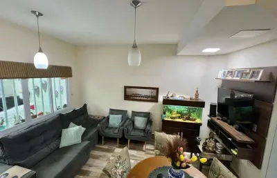 Sobrado com 3 dormitórios à venda, 90 m² por r$ 960.000,00 - campo grande - santos/sp