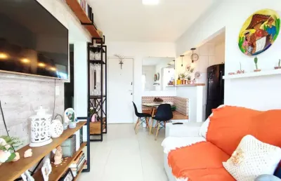 Apartamento com 2 dormitórios à venda, 54 m² por r$ 400.000,00 - aparecida - santos/sp