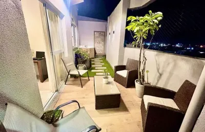 Cobertura à venda, 158 m² por r$ 950.000,00 - encruzilhada - santos/sp