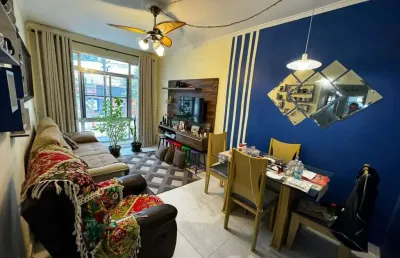 Apartamento à venda, 96 m² por r$ 405.000,00 - marapé - santos/sp