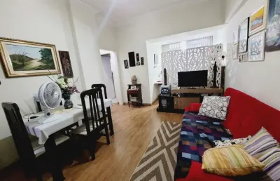 Apartamento com 2 dormitórios à venda, 89 m² por r$ 480.000,00 - boqueirão - santos/sp