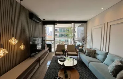 Apartamento com 3 dormitórios à venda, 166 m² por r$ 1.800.000 - pompéia - santos/sp