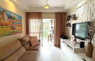 Apartamento com 2 dormitórios à venda, 77 m² por r$ 740.000,00 - josé menino - santos/sp