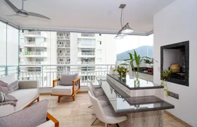 Apartamento com 3 dormitórios à venda, 150 m² por r$ 1.490.000,00 - marapé - santos/sp