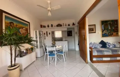 Apartamento com 2 dormitórios à venda, 70 m² por r$ 450.000,00 - embaré - santos/sp