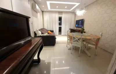Apartamento com 3 dormitórios à venda, 90 m² por r$ 850.000,00 - gonzaga - santos/sp