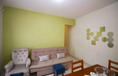 Apartamento com 2 dormitórios à venda, 75 m² por r$ 349.000,00 - marapé - santos/sp