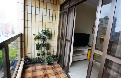Apartamento com 3 dormitórios à venda, 115 m² por r$ 689.000,00 - boqueirão - santos/sp