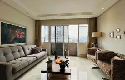 Cobertura com 3 dormitórios à venda, 258 m² por r$ 2.980.000,00 - boqueirão - santos/sp
