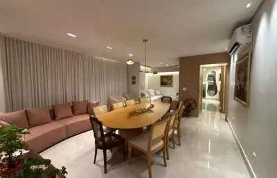 Apartamento decorado e mobiliado pela arquiteta mariela romano no setor marista - 115m² hall privativo