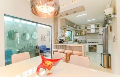 Casa com 3 quartos à venda na rua ana berta roskamp, 750, jardim das américas, curitiba, 176 m2 por r$ 1.245.000