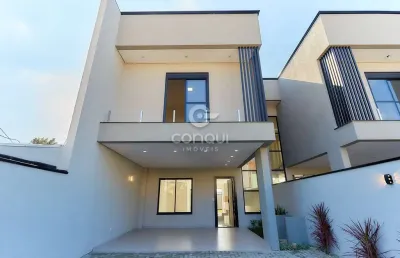 Casa com 3 quartos à venda na charles darwin, 58, aristocrata, são josé dos pinhais, 170 m2 por r$ 1.250.000