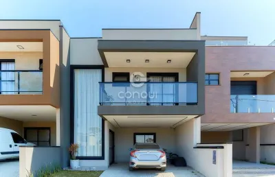Casa em condomínio fechado com 3 quartos à venda na rua manoel martins, 905, costeira, são josé dos pinhais, 147 m2 por r$ 1.099.000