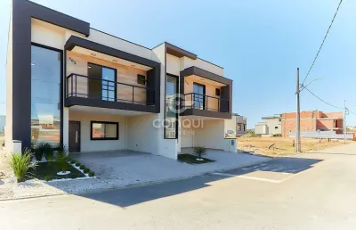 Casa em condomínio fechado com 3 quartos à venda na rua manoel martins, 905, costeira, são josé dos pinhais, 160 m2 por r$ 1.050.000