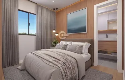 Apartamento com 2 quartos à venda na avenida deputado joão leopoldo jacomel, 1259, pedro moro, são josé dos pinhais, 50 m2 por r$ 369.900