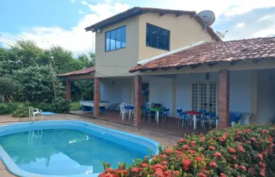 Linda chácara de lazer e recreação à venda no jardim costa verde, em várzea grande!