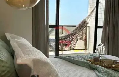Apartamento com 1 quarto à venda na Avenida dos Holandeses, 8, Calhau, São Luís