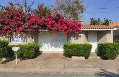 Casa à venda, 3 quartos, 1 suíte, 4 vagas, núcleo residencial professor carlos aldrovandi - indaiatuba/sp