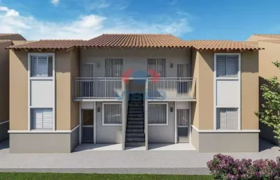 Apartamentos com 02 dormitórios em condomínio fechado com área de lazer completa