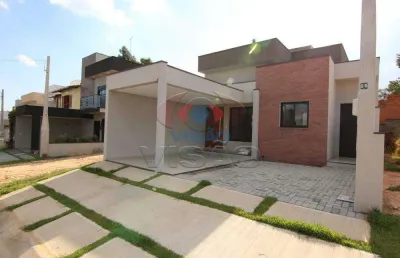 Casa em condomínio à venda, 3 quartos, 1 suíte, 2 vagas, jardim montreal residence - indaiatuba/sp