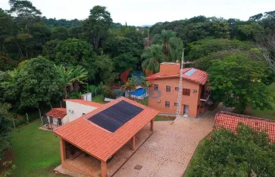 Chácara em condomínio à venda, 9 quartos, 4 suítes, 5 vagas, colinas do mosteiro de itaici - indaiatuba/sp