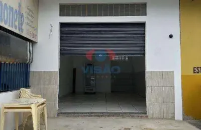 Salão amplo para locação no parque das nações com 1 banheiro