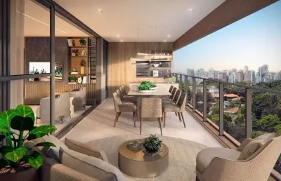 Apartamento com 4 quartos à venda na Rua Gabriele D'Annunzio, 220, Campo Belo, São Paulo