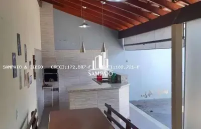 Casa para venda em jaboticabal, aparecida, 3 dormitórios, 1 suíte, 3 banheiros, 2 vagas