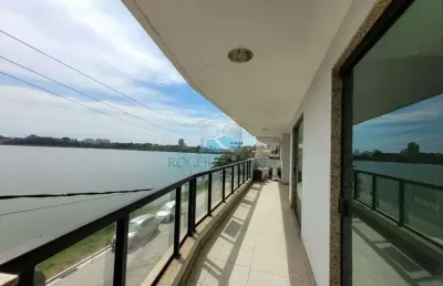 Excelente apartamento na praia do pecado, com vista para a lagoa
