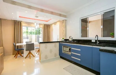 Belíssima casa térrea, piscina aquecida e com espaço  gourmet
