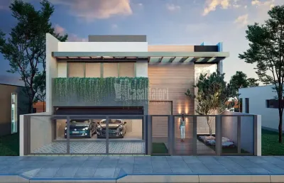 Projeto residencial - residência piu amabile com 279m²