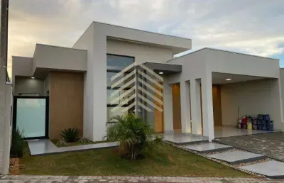 Casa em condomínio para venda em cambé, loteamento morada das flores, 3 dormitórios, 1 suíte, 2 banheiros, 4 vagas