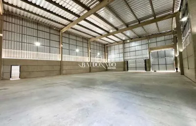Galpão para venda em extrema mg 1.000 m² área industrial fácil acesso