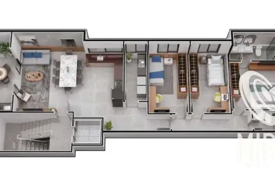 Apartamento com 3 quartos à venda no Iguaçu, Ipatinga 