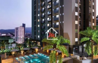 Live residence - apartamento com 2 dormitórios à venda, 66 m² por r$ 459.900 - vila nova - blumenau/sc