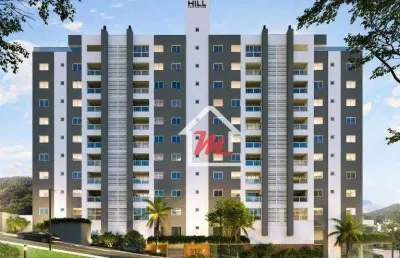 Malta 50 - hill construtora - apartamento com 3 dormitórios à venda, 86 m² por r$ 487.886 - velha - blumenau/sc