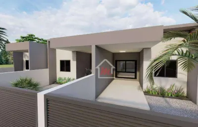 Casa com 2 dormitórios à venda, 66 m² por r$ 350.000,00 - gaspar mirim - gaspar/sc