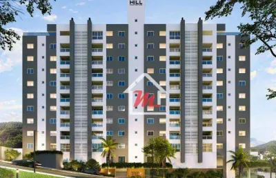 Malta 50 - hill construtora - apartamento com 2 dormitórios à venda, 66 m² por r$ 407.868 - velha - blumenau/sc