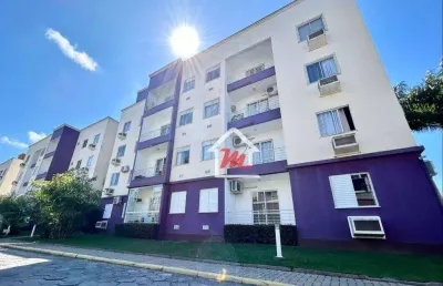 Apartamento com 2 dormitórios à venda, 56 m² por r$ 250.000,00 - velha - blumenau/sc