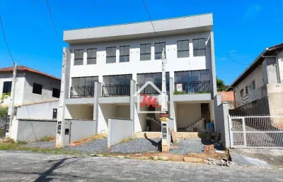 Lindo sobrado com 2 suítes, no bairro passo manso. ideal para você que busca espaço e conforto. conta com 100m² de área privativa.