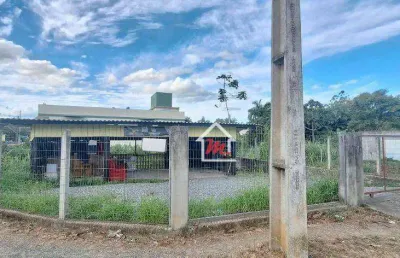 Terreno de esquina à venda, 1.135 m² por r$ 550.000 - passo manso - blumenau/sc