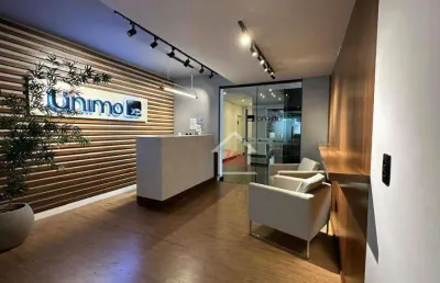 Sala para alugar, 139 m² por r$ 9.800/mês - vila formosa - blumenau/sc