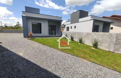Casa com 2 dormitórios à venda, 66 m² por r$ 409.900,00 - warnow - indaial/sc