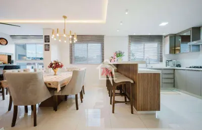 Apartamento com 3 suítes com 3 vagas de garagem à venda, 142 m² por r$ 1.200.000 - água verde - blumenau/sc