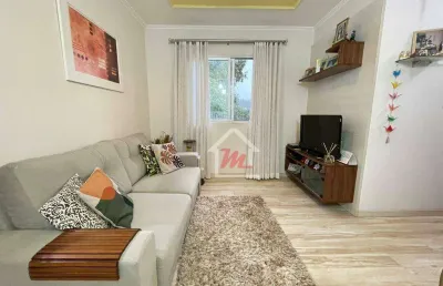 Apartamento com 3 dormitórios à venda, 61 m² por r$ 280.000,00 - velha - blumenau/sc