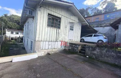Casa com 2 dormitórios , mais 3 quitinetes, à venda, 120 m² por r$ 532.000 - água verde - blumenau/sc