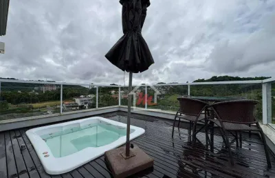 Apartamento com 3 dormitórios à venda, 183 m² por r$ 1.390.000,00 - água verde - blumenau/sc