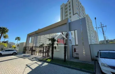 Apartamento com 2 dormitórios à venda, 44 m² por r$ 290.000,00 - badenfurt - blumenau/sc