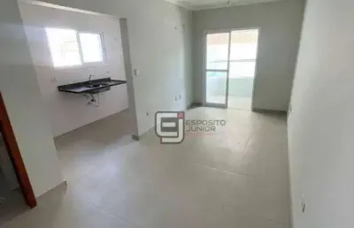 Apartamento com 2 dormitórios à venda, 61 m² por r$ 380.000,00 - caiçara - praia grande/sp