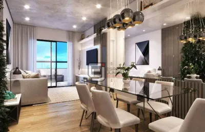 Apartamento com 3 dormitórios à venda, 110 m² por r$ 833.768,96 - boqueirão - praia grande/sp